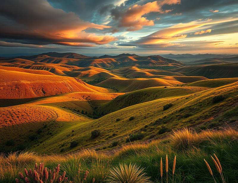 Landscape photo edited in Adobe Lightroom with vibrant colors and enhanced details, showcasing the power of Lightroom for landscape photography